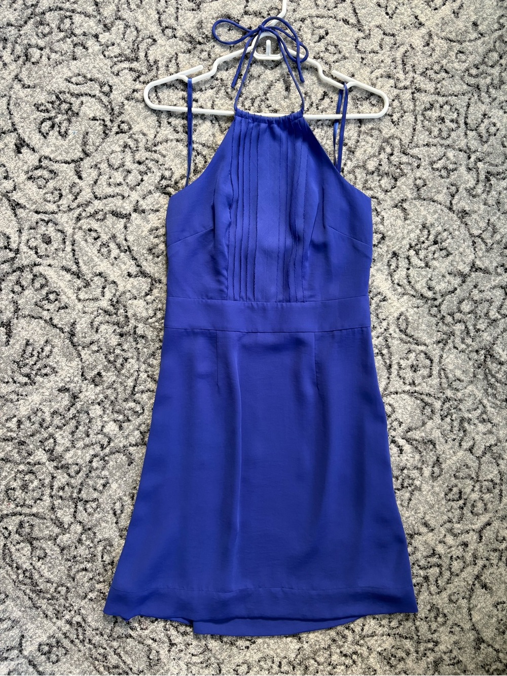 Banana Republic Cobalt Halter Mini Dress